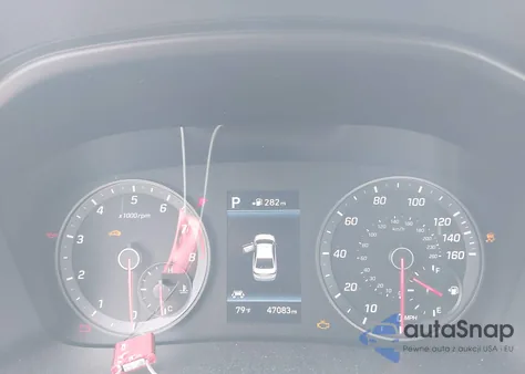 2019 Hyundai Sonata Sport z USA, uszkodzony, nr VIN 5NPE34AF8KH816113